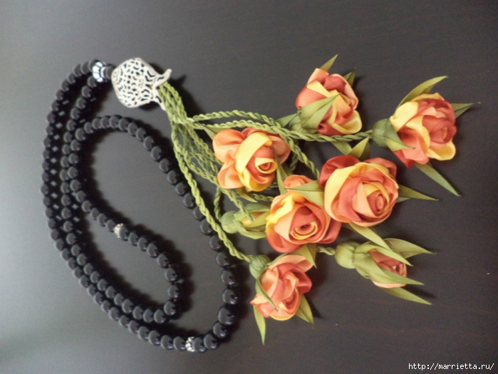 Цветы из атласных лент своими руками: мастер -классы