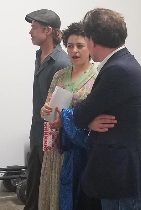 Алия Шокат, которой приписывают роман с Брэдом Питтом, впервые прокомментировала их отношения Звезды,Звездные пары