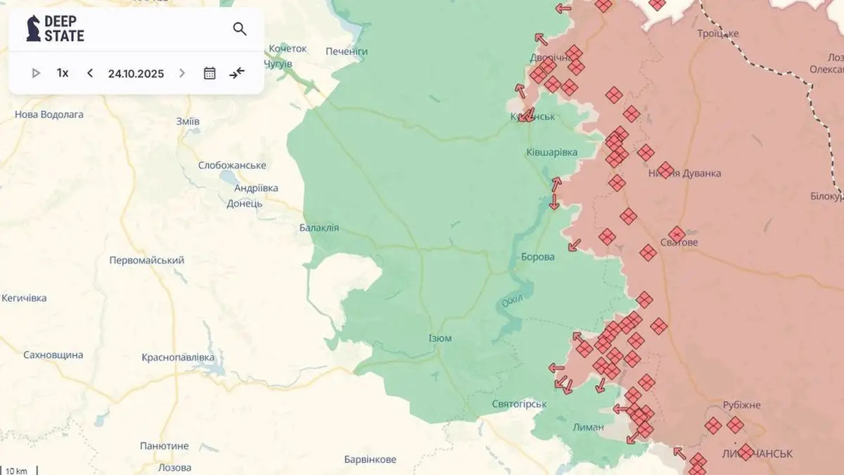 Положение ВСУ на левом берегу Оскола становится критическим