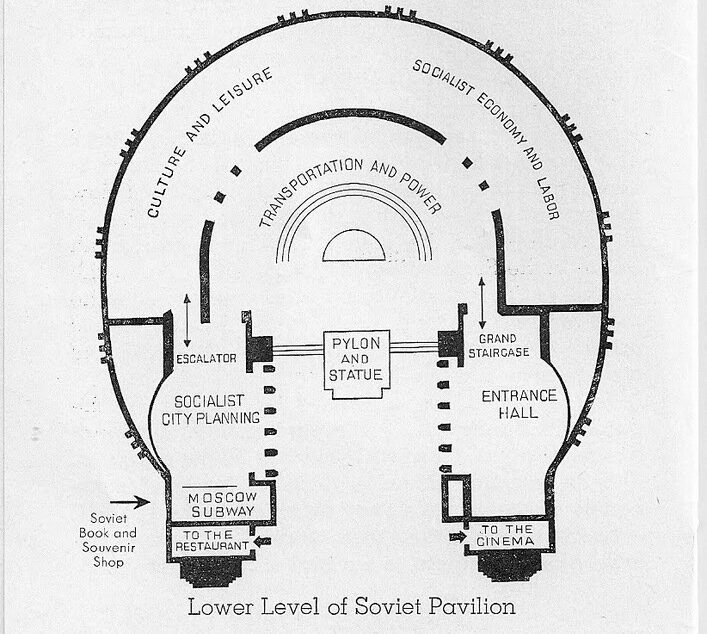 Возведение и демонтаж советского павильона на Всемирной выставке 1939 г. в Нью-Йорке 