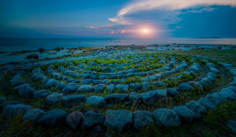 Откуда взялись древние каменные лабиринты на Соловках Откуда взялись древние каменные лабиринты на Соловках археология,история,наука,путешествия