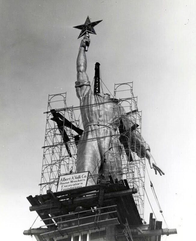 Возведение и демонтаж советского павильона на Всемирной выставке 1939 г. в Нью-Йорке 