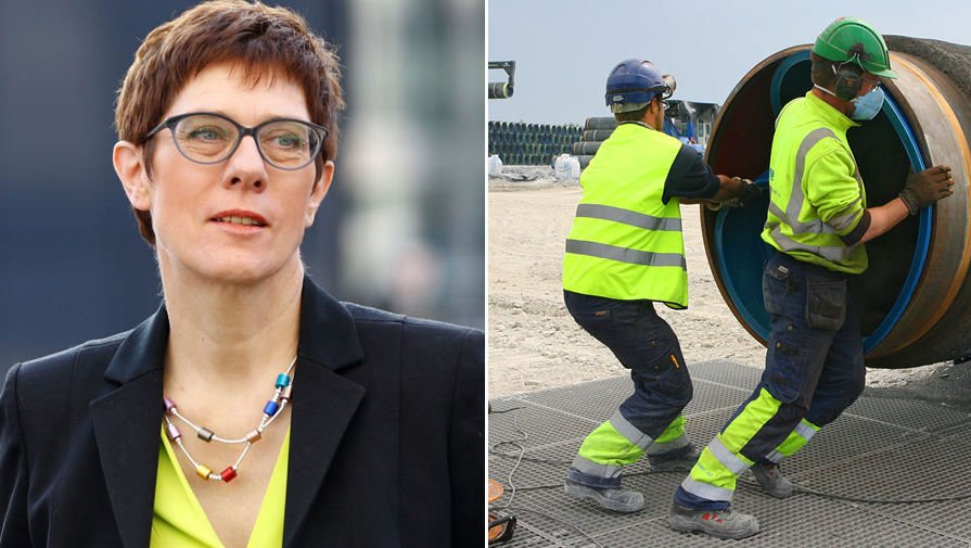 Германия встала на защиту «Северного потока-2»