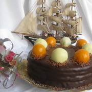 Шоколадный торт  Детский трюфель (Chocolate Truffle Cake).