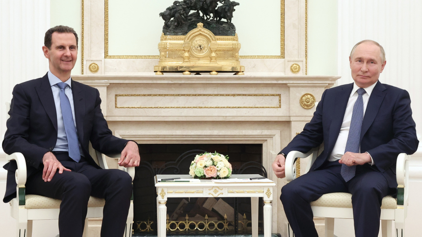 «Вопросов много»: о чем Путин говорил на встрече с президентом Сирии в Кремле