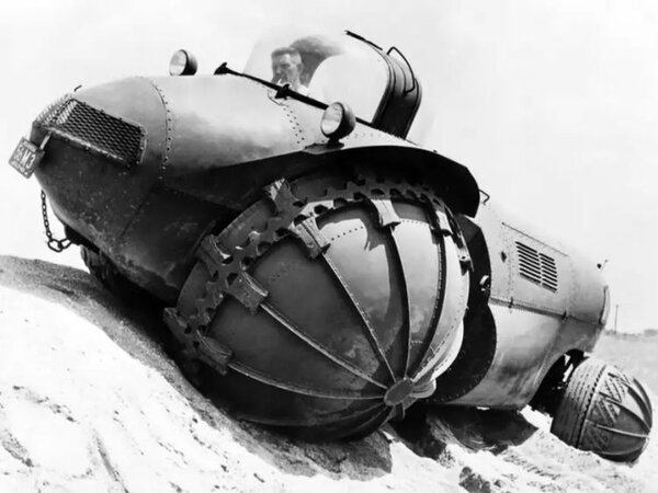 Страницы истории. Удивительный вездеход «Rhino» Страницы истории. Удивительный вездеход «Rhino»