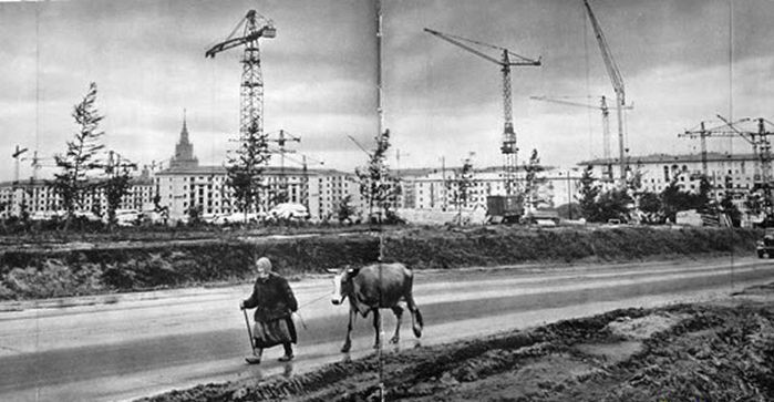 Когда Москва была большой деревней города,Путешествия,Россия,фото