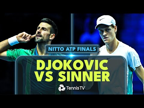 Лучшие моменты победы Синнера над Джоковичем на итоговом турнире ATP