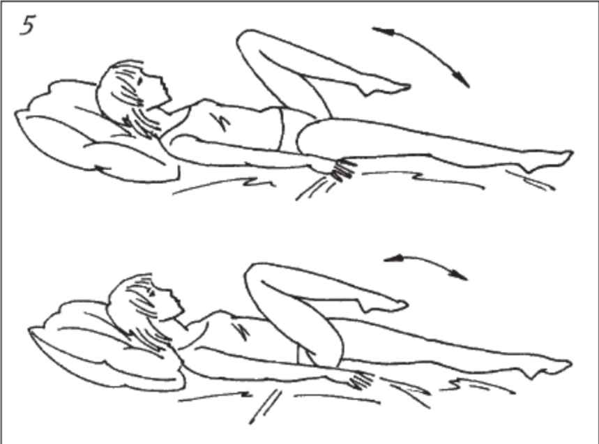 Упражнения в кровати - оздоравливаем суставы и помогаем мозгу