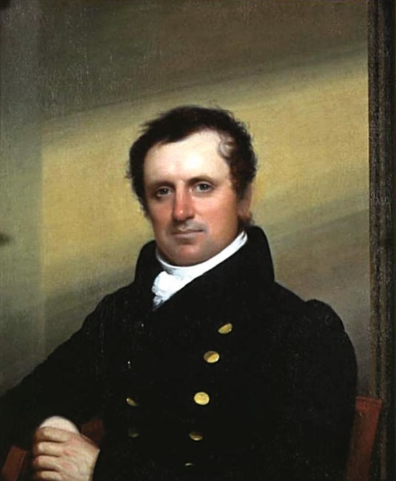 Портрет Джеймса Фенимора Купера (художник — Джон Уэсли Джарвис, 1822 год)