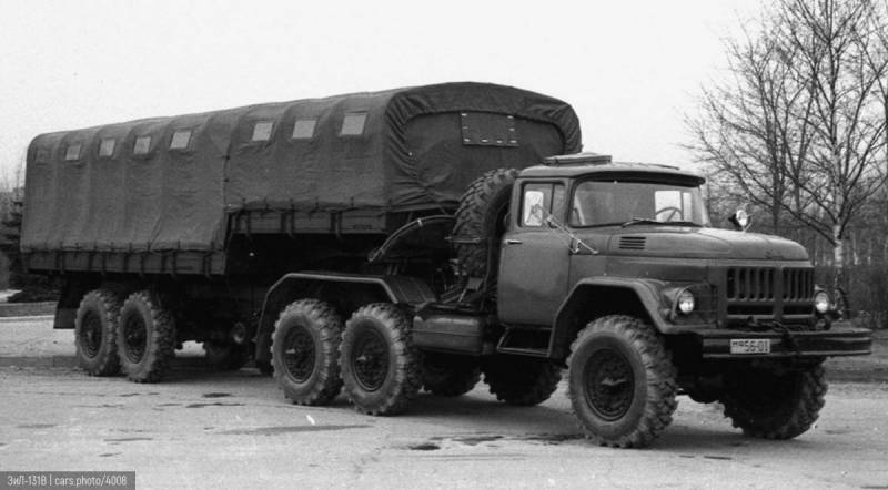 Капотный ЗИЛ-131: история и поиски идеала оружие