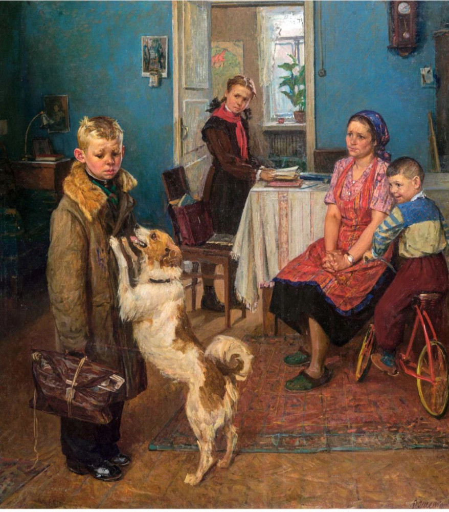 Решетников, «Опять двойка» 1952 год