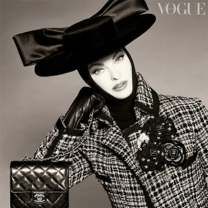 Линда Евангелиста снялась для Vogue впервые после 