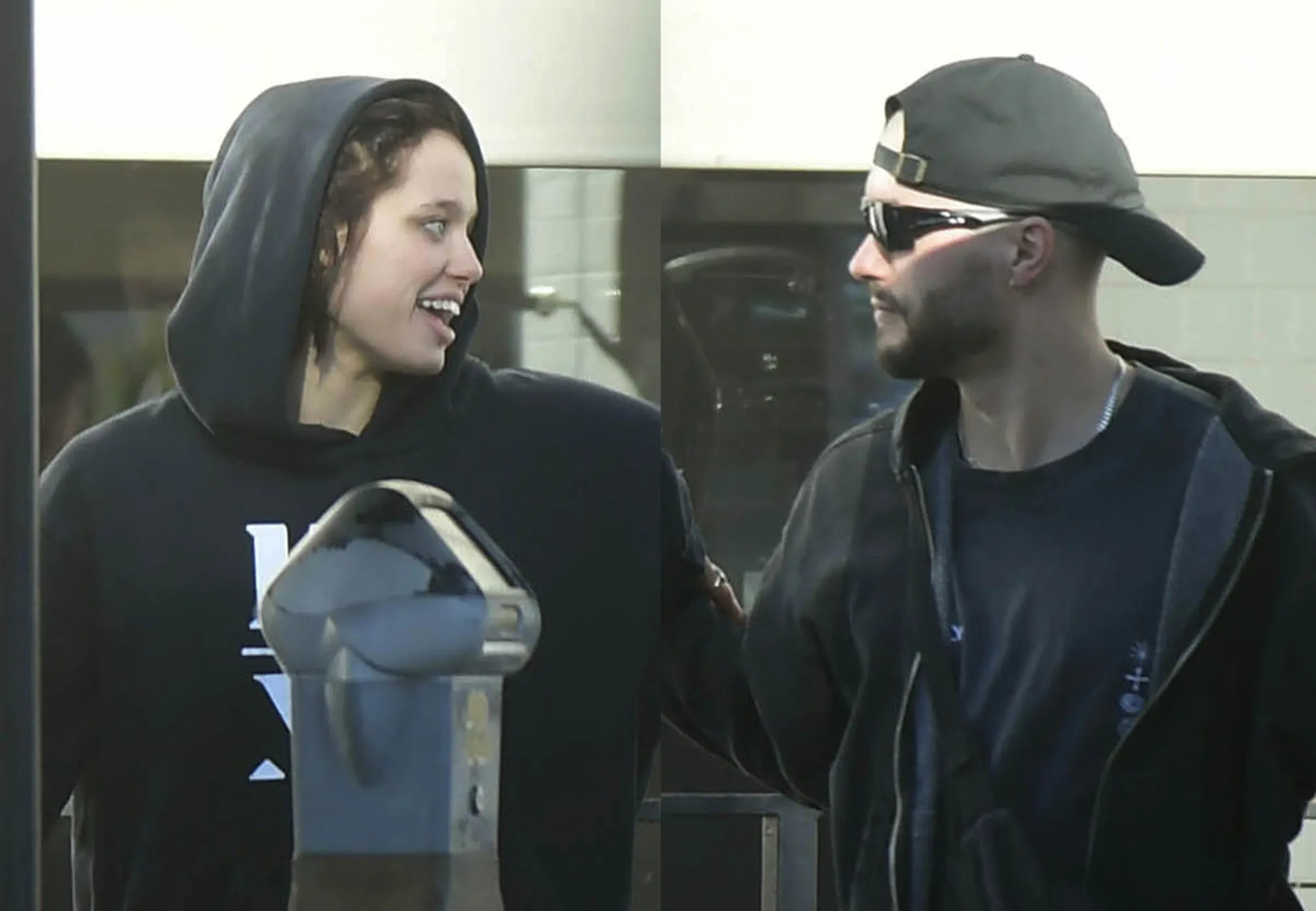 19-летнюю дочь Питта и Джоли засняли за флиртом с неизвестным