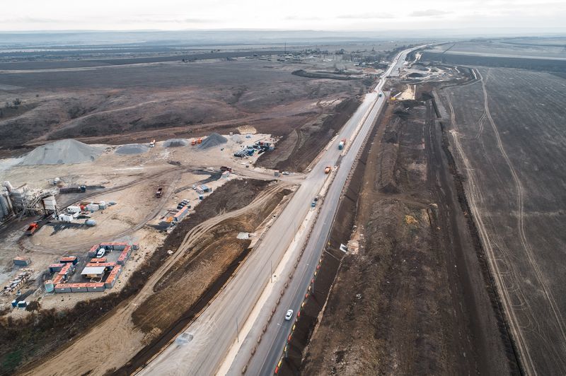 Строительство трассы таврида в крыму. Трасса таврида. Трасса таврида симферополь севастополь. Стройки крыма таврида. Симферополь таврида трасса.