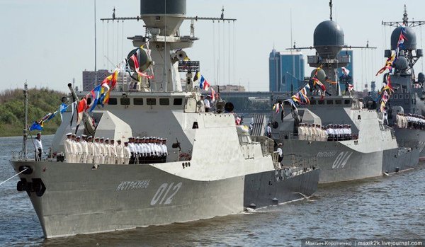 Каспийская флотилия ВМФ России готовится к обновлению. Фото: Максим Коротченко