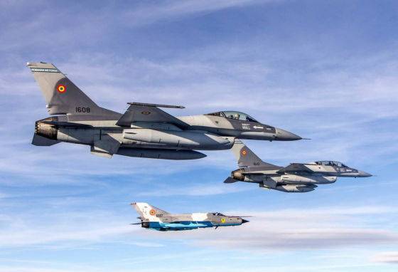 Современная истребительная авиация Румынии Современная истребительная авиация Румынии ввс