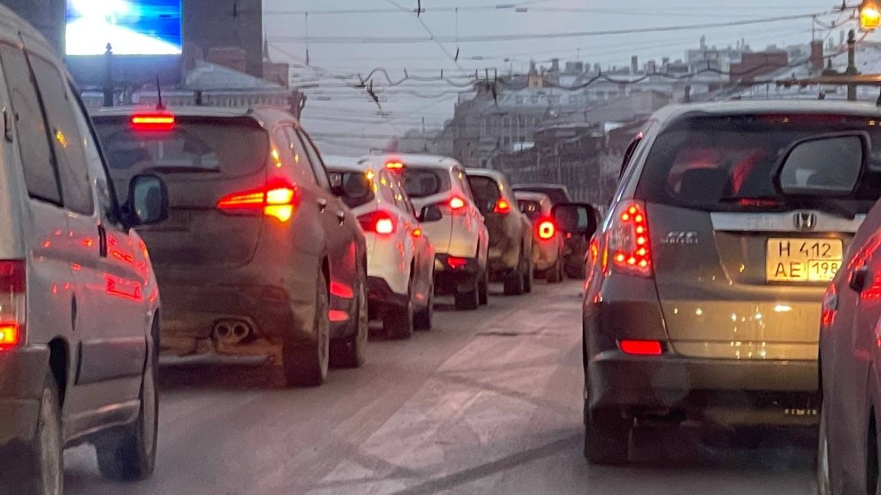транспортный коллапс санкт петербург