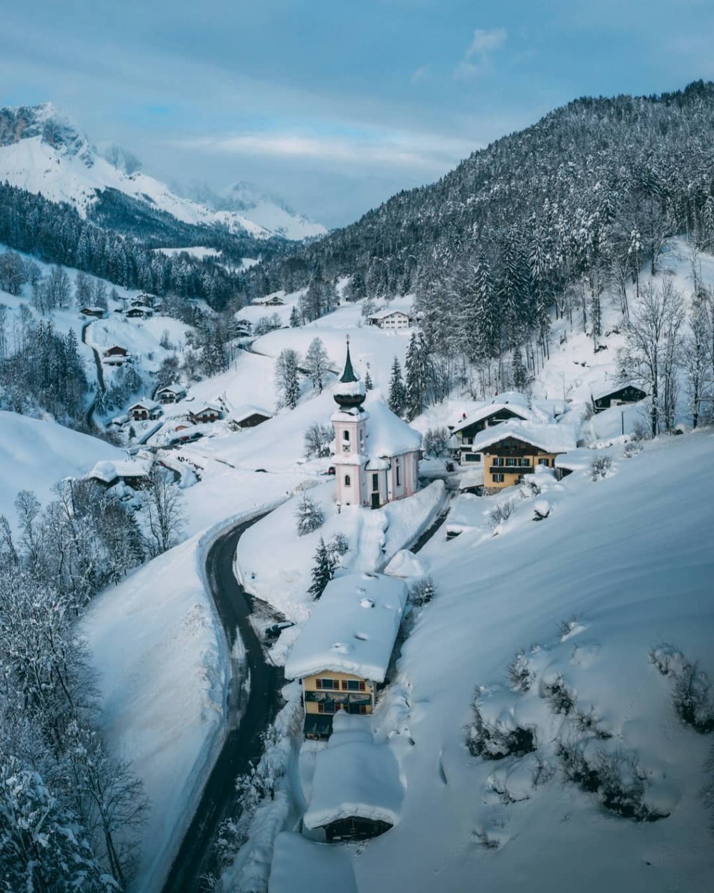 Зимняя Австрия на снимках Себастьяна Шейхла австрия