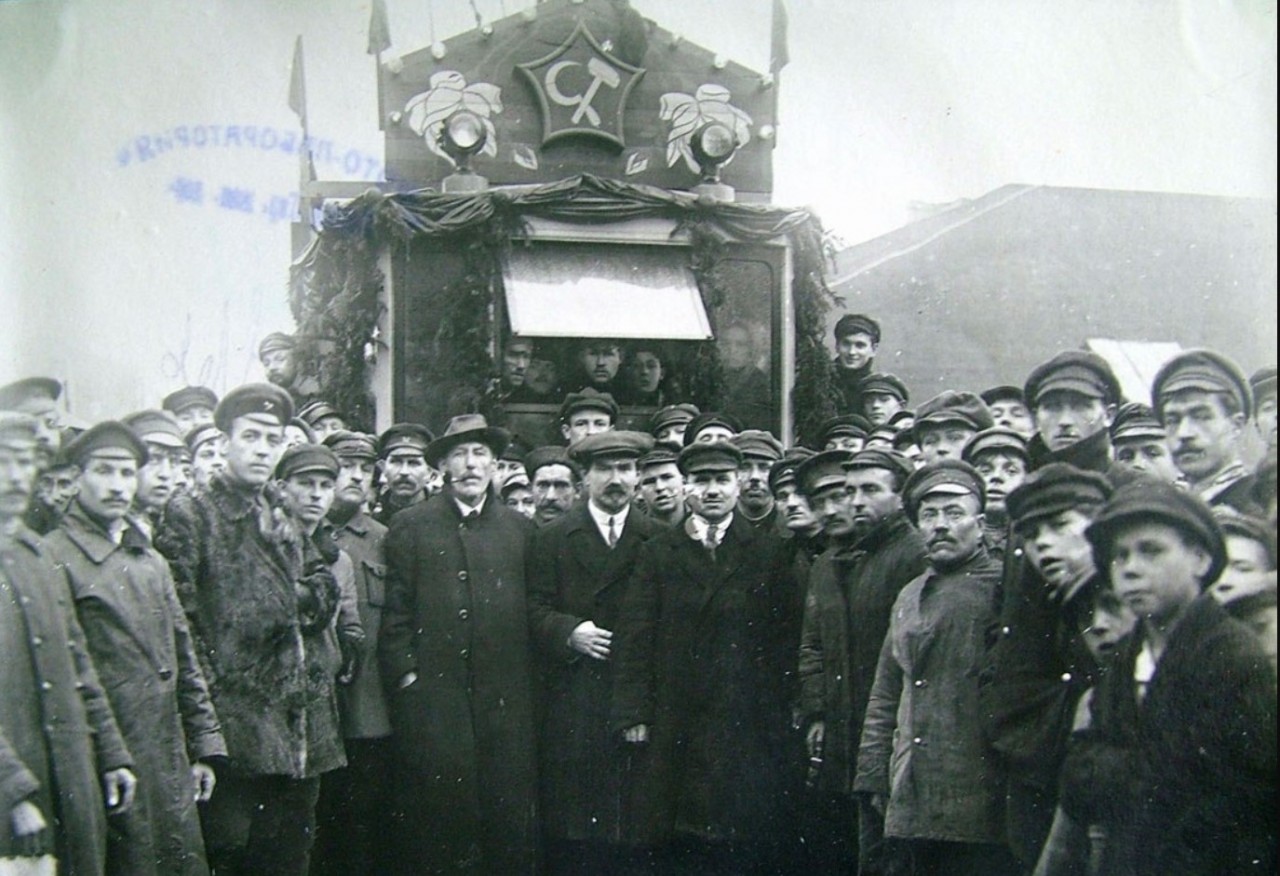 Исторические кадры Петрограда в 1921-1923 годах