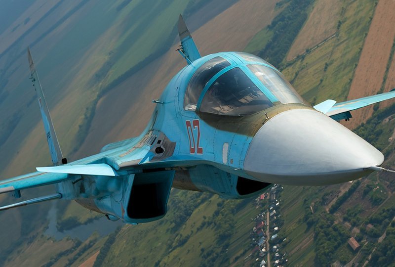 Ударный "дальнобойщик". Су-34, авиация, россия