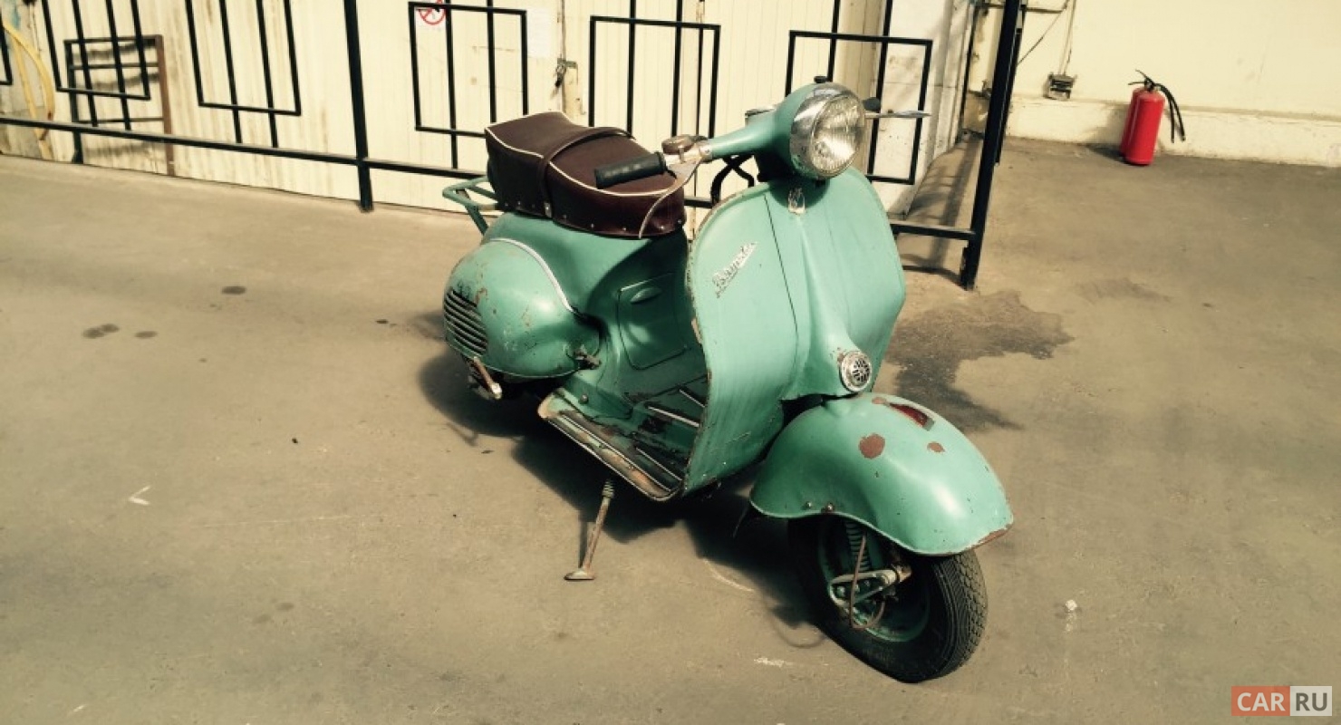 Становление легендарного советского мотороллера «Вятка» ВП-150