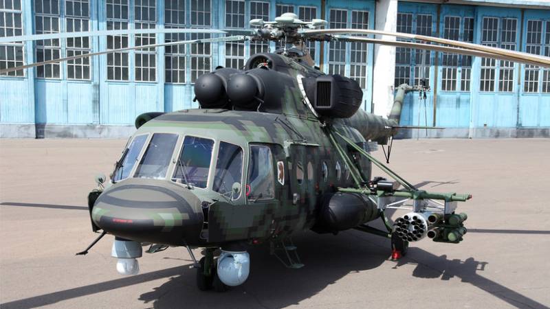 «Сапсан» на базе «Терминатора». Начаты испытания вертолёта Ми-8АМТШ-ВН ввс