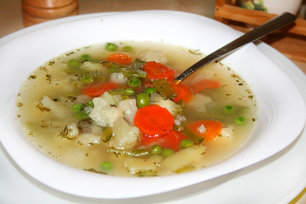 овощной суп - рецепт 3