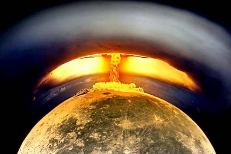 Термоядерный взрыв на Луне: зачем США планировали обстрелять спутник Земли?