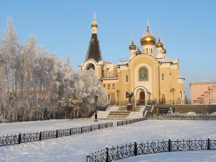 Город Мирный ухоженный, воздух в нем незагрязненный / Фото: photosight.ru