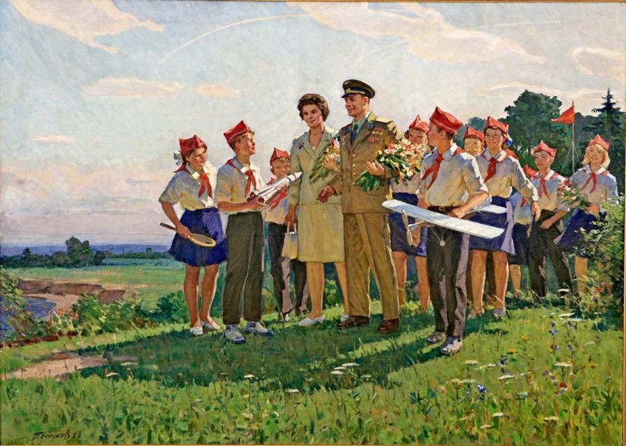 Космическая свадьба Валентины Терешковой Космическая свадьба Валентины Терешковой история,СССР,Терешкова