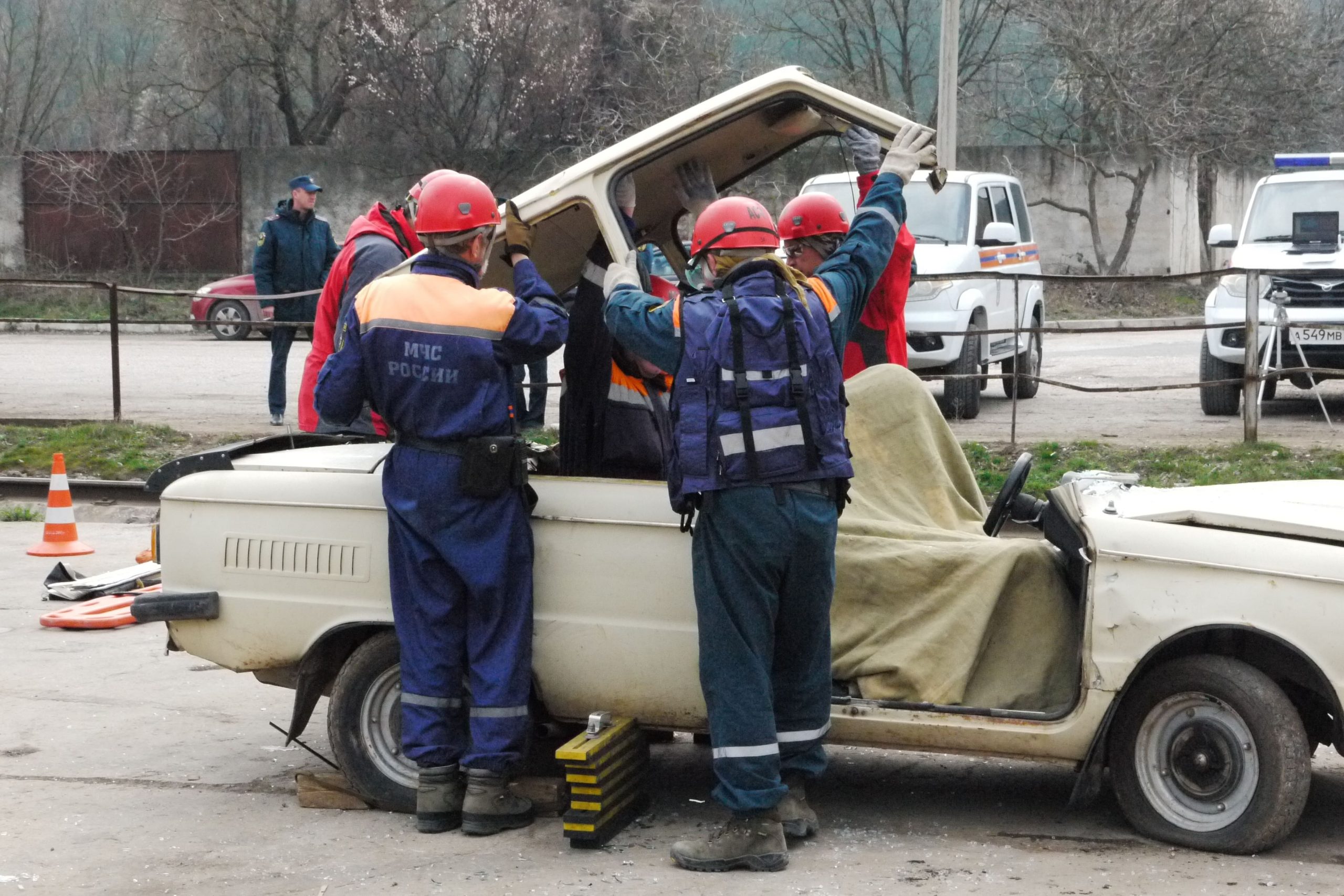 Учения по ликвидации последствий ДТП