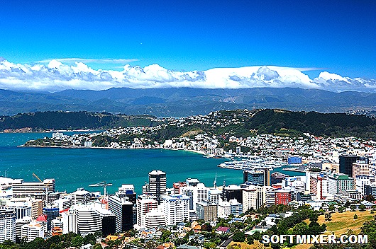 Город-Веллингтон-Новая-Зеландия