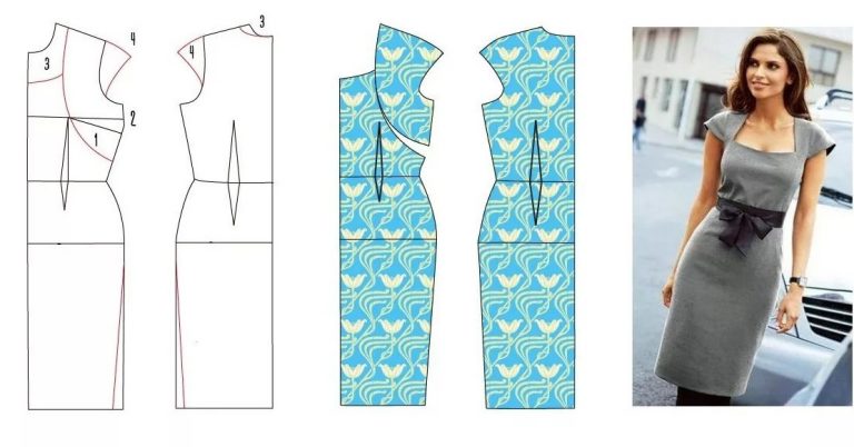 15 цельнокроеных модных выкроек для не умеющих шить. Убедитесь,  что шить может каждый!