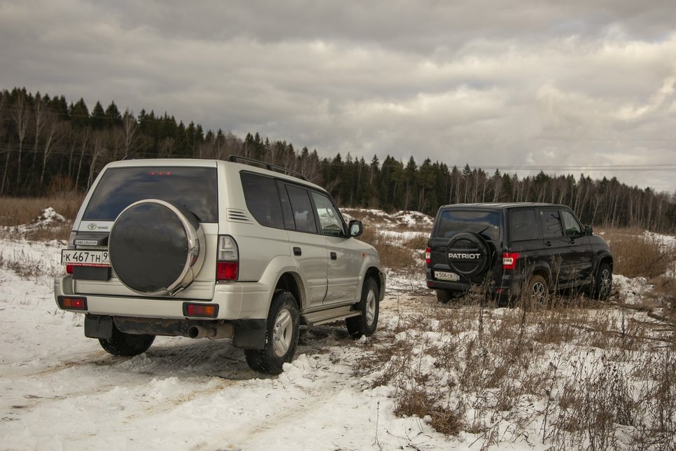 20 летний Toyota LC Prado 90 против нового УАЗа Патриот с АКПП Prado, Прадо, можно, почти, Патриота, очень, вполне, лучше, «автомат», просто, более, Toyota, автомобиль, автомобиля, только, этого, 20летней, пассажиров, сидений, Патриот