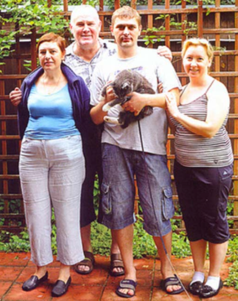 Валерий Хлевинский с семьей
