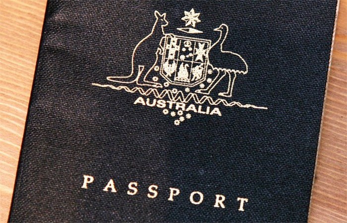 Красивый и необычный паспорт гражданина Австралии