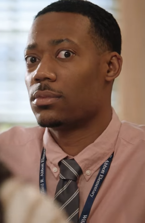 Tyler James Williams as Gregory Eddie on Abbott Elementary whose character is known for his side eye.