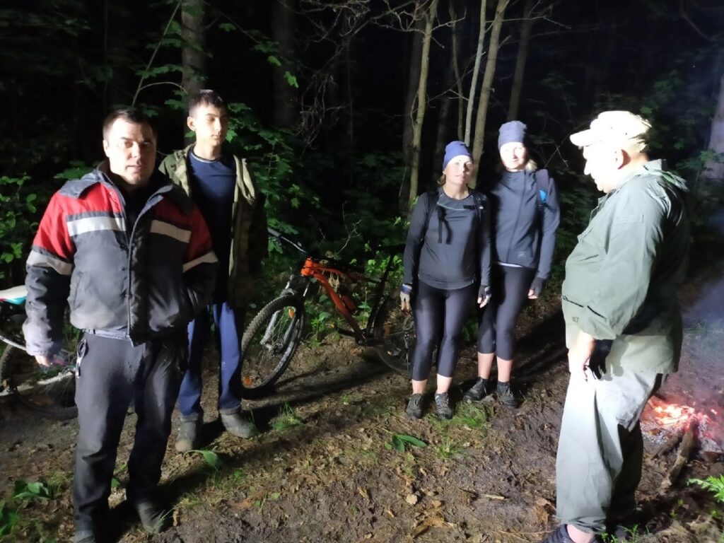 Под Рязанью нашли двух заблудившихся в лесу велосипедисток