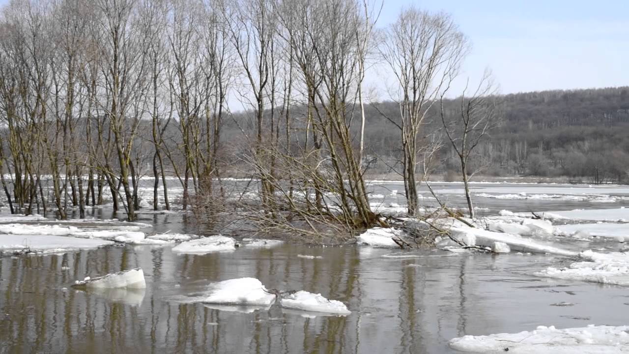 Время года когда происходит половодье енисея