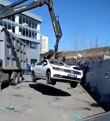 В России продолжают уничтожать предсерийные Volkswagen, проданные под видом подержанных