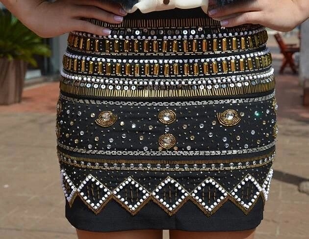 Модный приём: одежда, расшитая бусинами, бисером и стразами Модный приём: одежда, расшитая бусинами, бисером и стразами