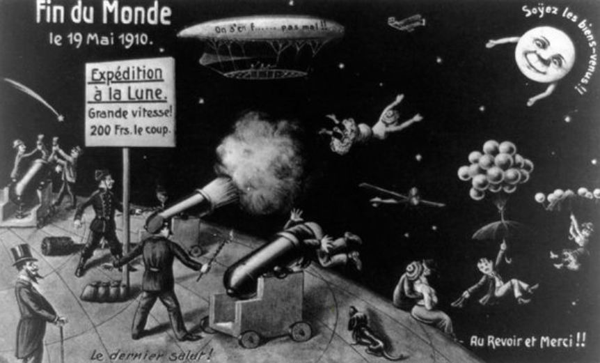 Как человечество готовилось к концу света в 1910 году кометы, Галлея, комета, когда, можно, время, которой, некоторые, своей, похоже, момент, больше, истории, своих, протяжении, смерти, хвост, имени, людей, только