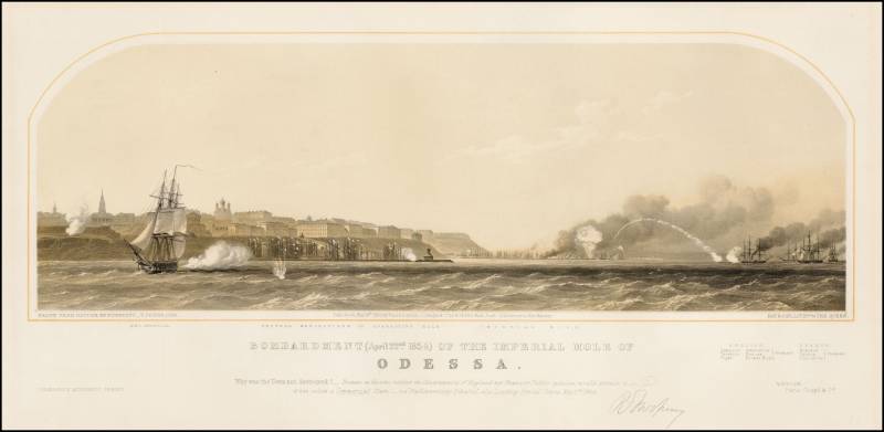 Крымская война. Удар по Одессе история