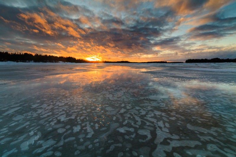 Белое-белое море