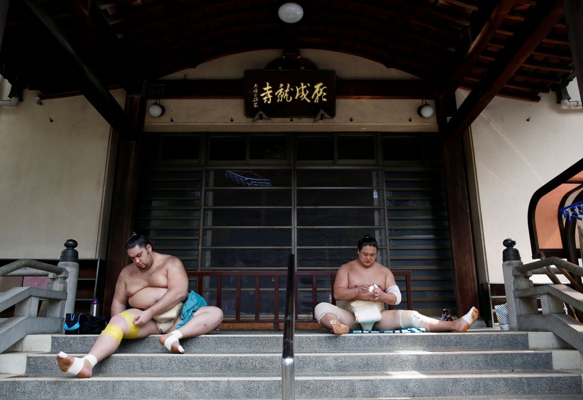 Будни сумоистов