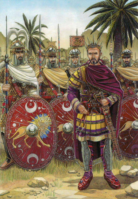 Луций Домиций Аврелиан (кадр из игры «Тотальная война: Рим II»). \ Фото: twcenter.net.