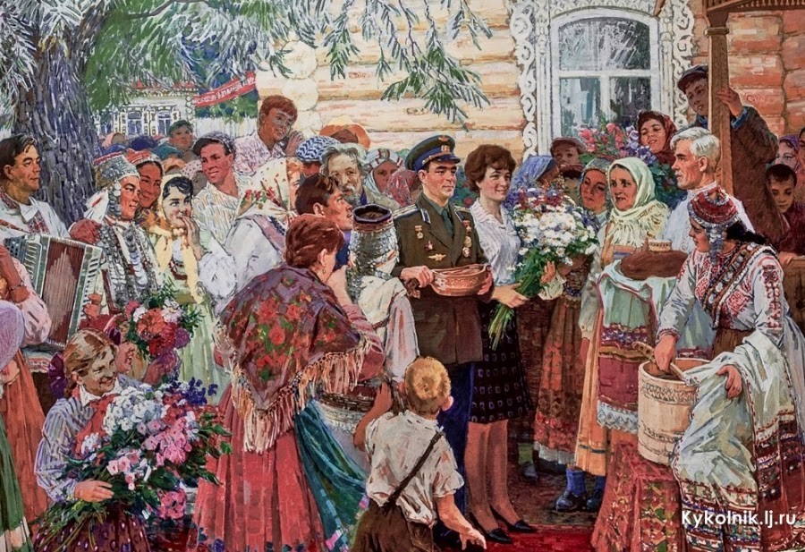 Космическая свадьба Валентины Терешковой