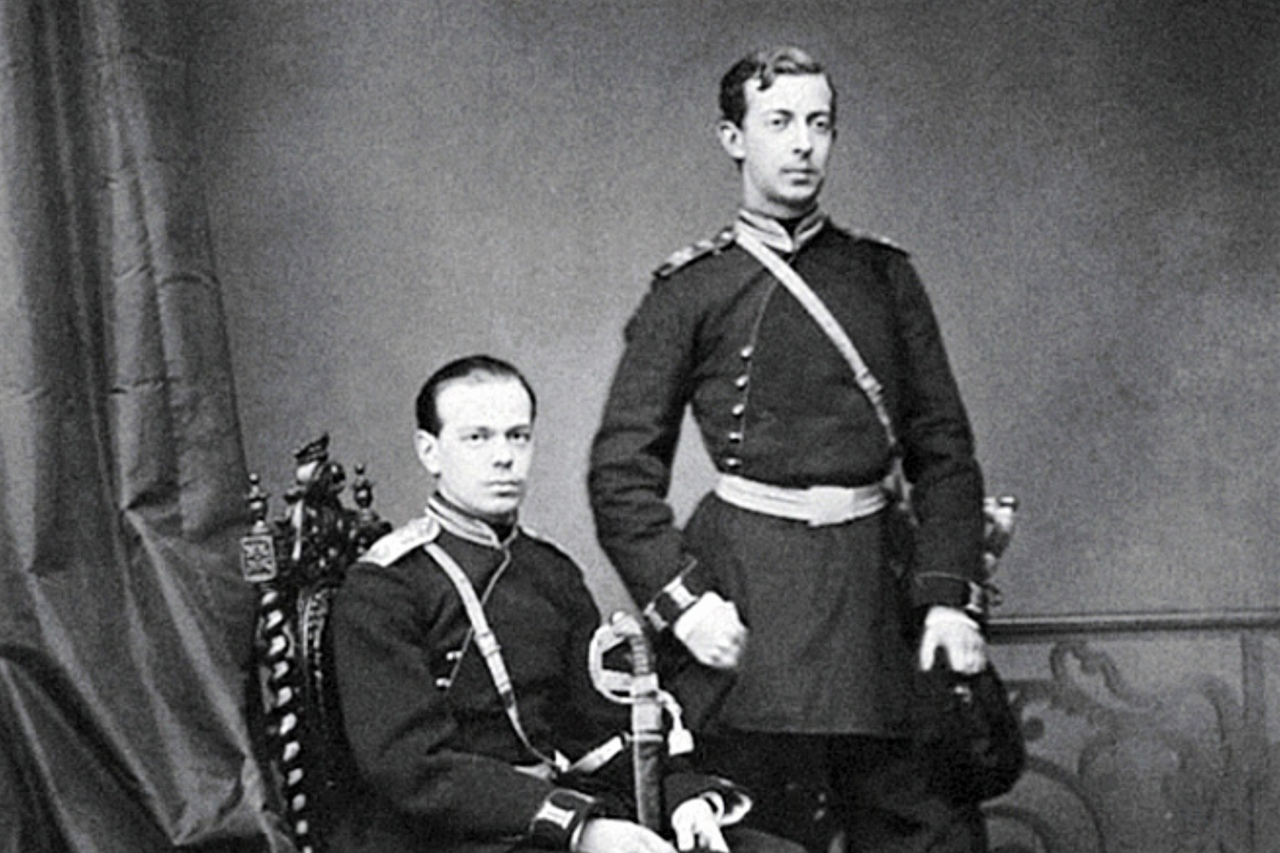 Цесаревич Николай Александрович и Александр 3