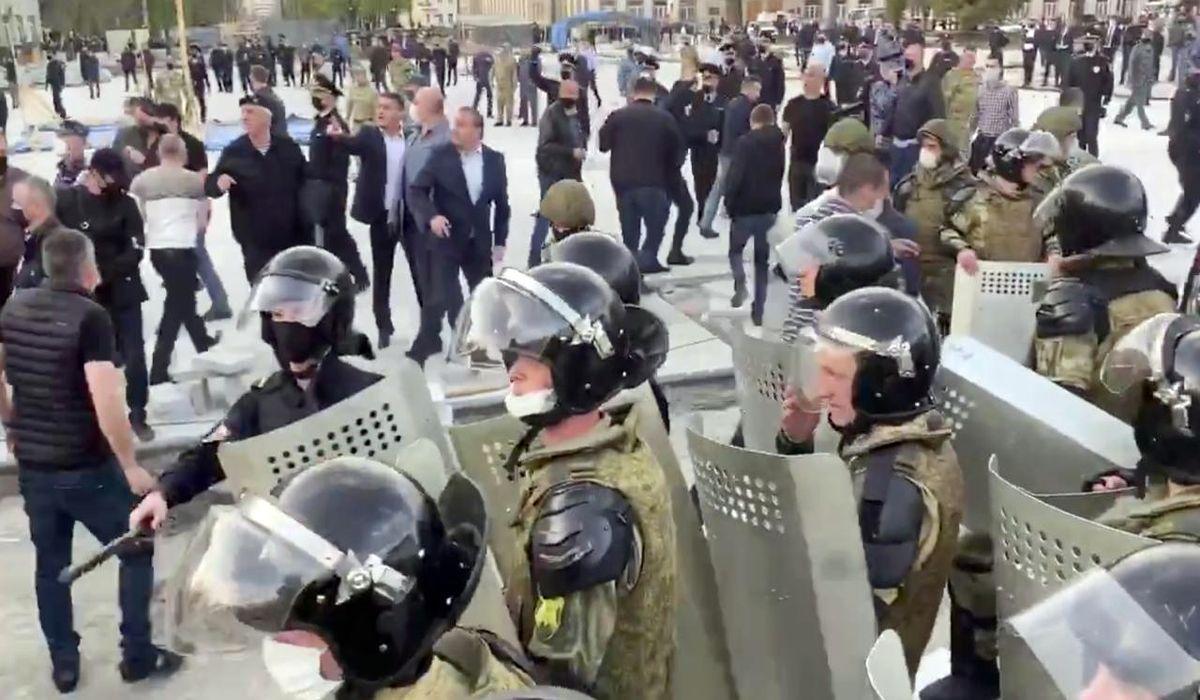 протесты против самоизоляции проходят во Владикавказе